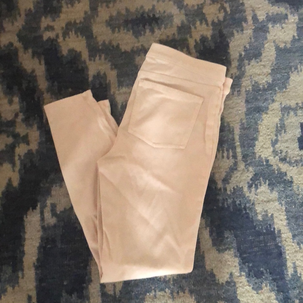 Spanx pink jeggings